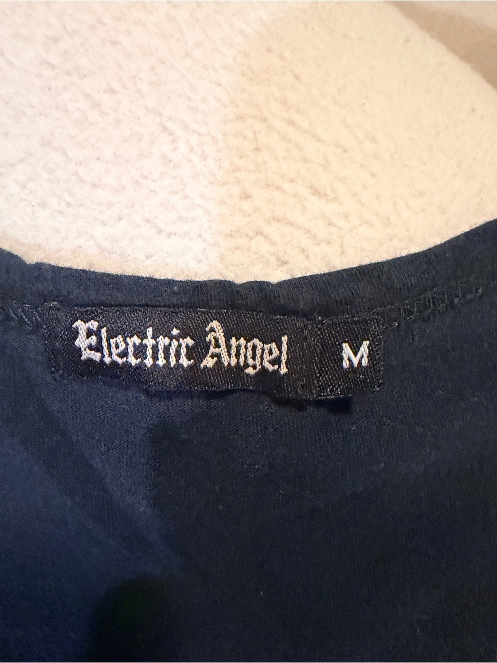 Women’s Y2K Electric Angle Graphic V-Neck Tee - Multicolor - Picture 3 of 6
